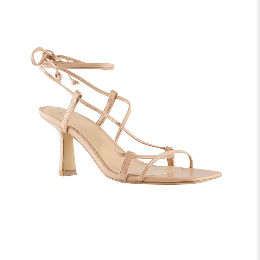 Nollyn Heeled Sandal Marc Fisher In Nude